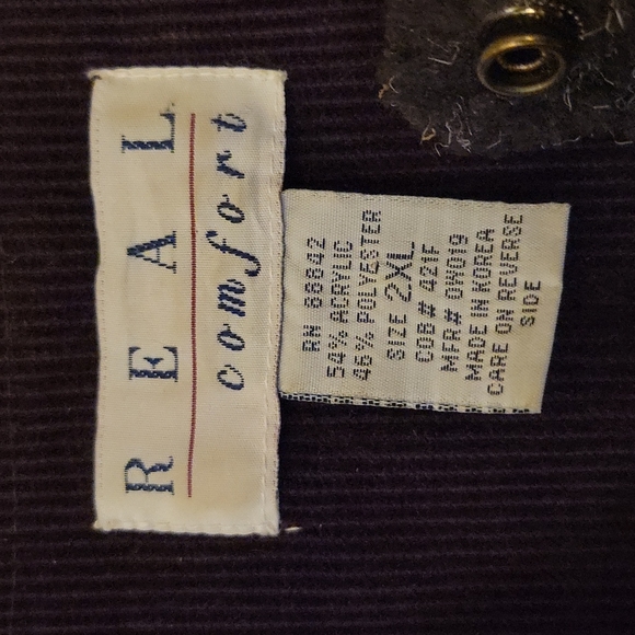 Ladies Purple Heather Fleece 2X - Picture 4 of 8